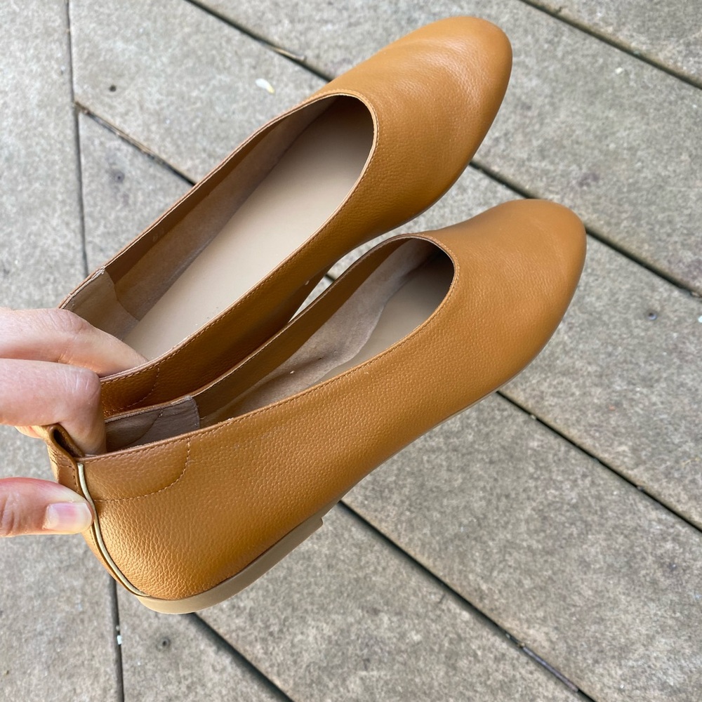NWT Everlane Day glove leather flats, size 8.5 - Picture 2 of 4